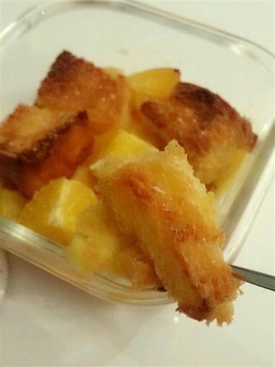 Orange bread pudding