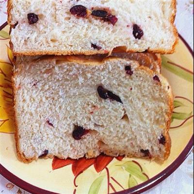 Bread maker - cranberry bread