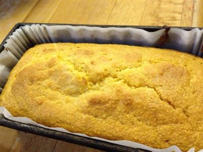 Corn flour honey yogurt bread