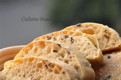 Italia Ciabatta pan de pan