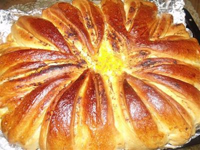 Sunflower salad meat loaf