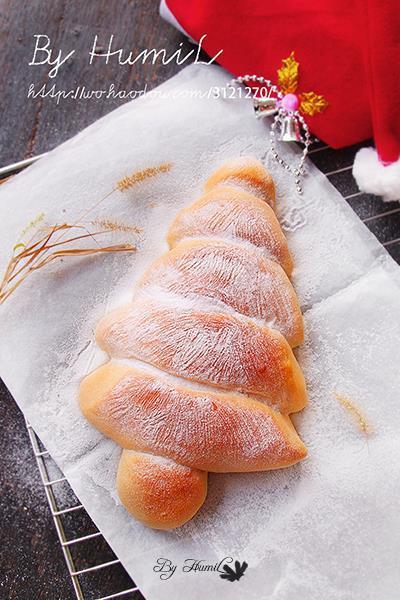 Pan de árbol de Navidad