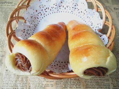 Cocoa spiral bread