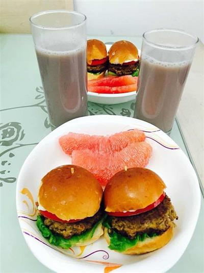 Beef hamburgers