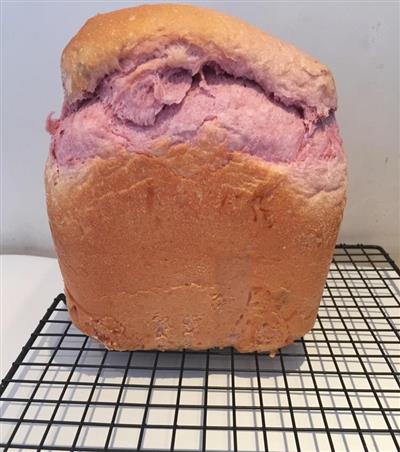 Purple cranberry bread