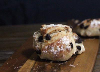 Farmer's chocolate and cassava bread