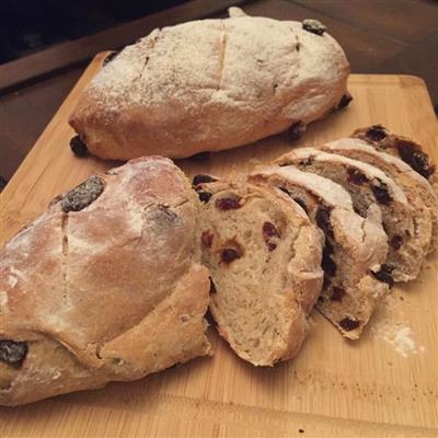 Whole grape bread - I hear yeast and flour are more common on rainy days