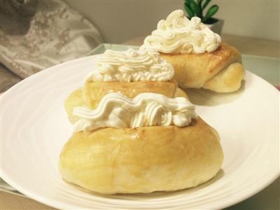 Soft cream bread