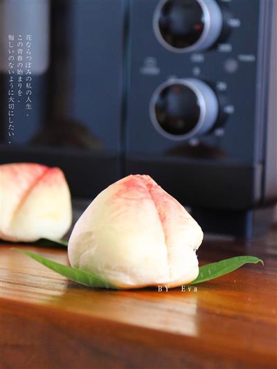 The peaches are ripe - the bread is shaped