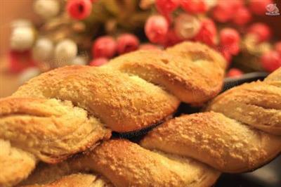 Pan de masa de cacahuete almendra