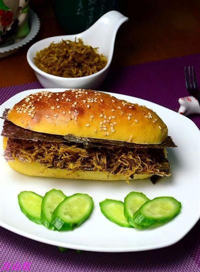 Pan de carne de marisco