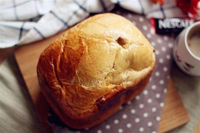 Pan de café de uva seca