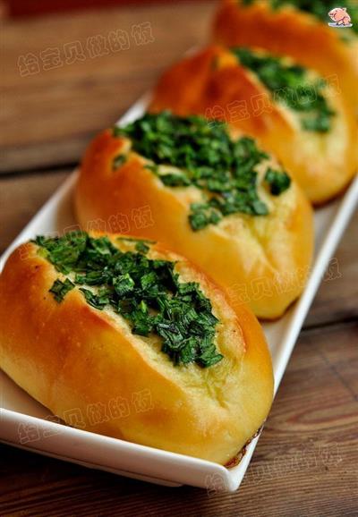 Soup and onion bread