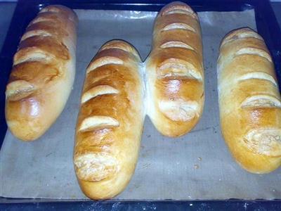 Jamón de cacahuete pan roll