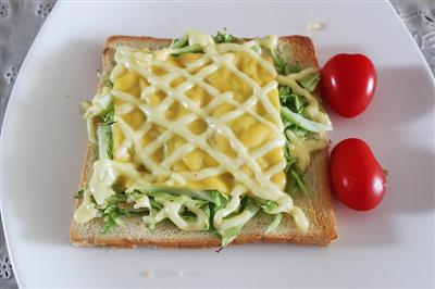 Delicioso toast tostado