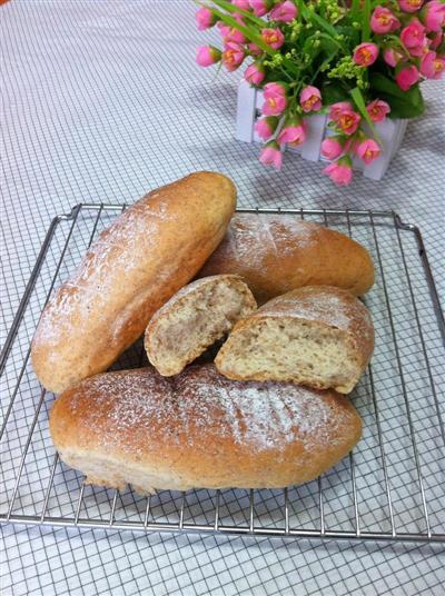 Pan de aceite de oliva de todo trigo