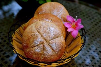 Healthy and delicious black bread