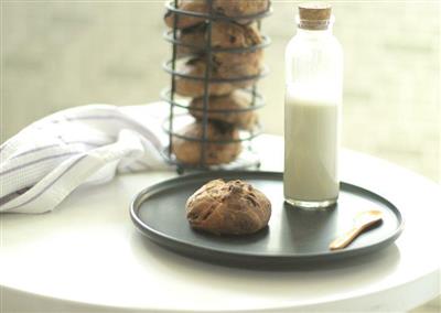 Natural yeast dried rural bread