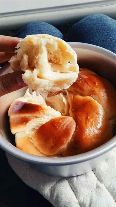 Butter-free handmade bread