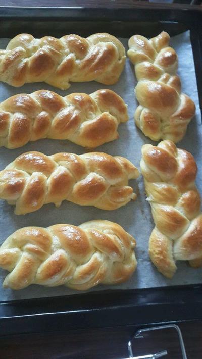 Coconut flower toast bread