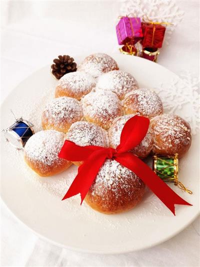 Pan de árbol de Navidad