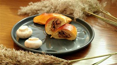 Pan de pierna de pollo negro