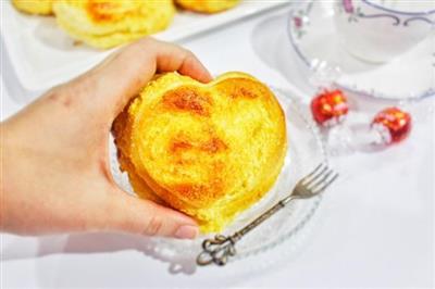 A heart-shaped bag of coconut