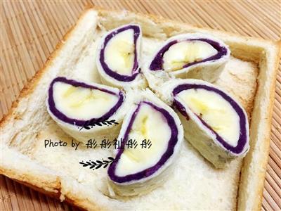 Banana purple rolls