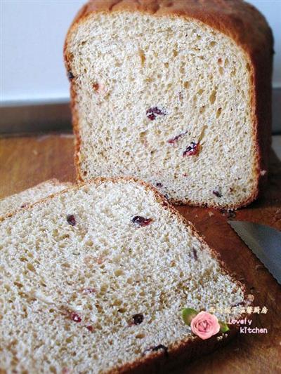 Cranberry coffee toast