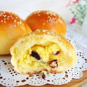 Cranberry milk and butter bread