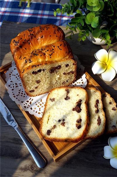 Honey red bean toast