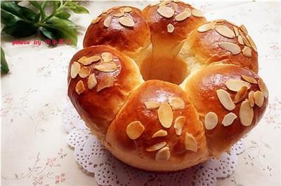 Hokkaido flower bread