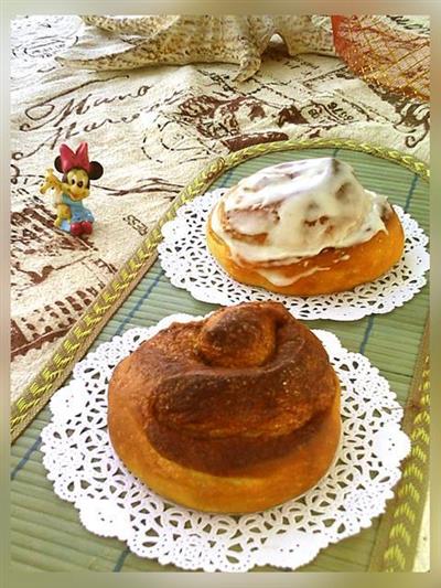 Rollos de pan de canela