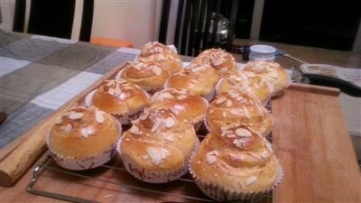 Almond and sesame bread