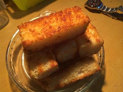 Bread with garlic