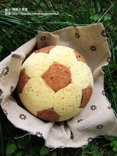 World Cup football bread