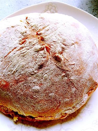 Unleavened European whole-wheat bread - air-fried version