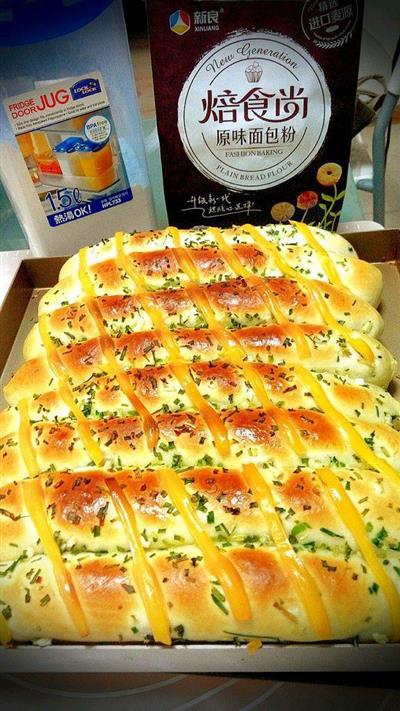 Light cream onion cheese wrapped