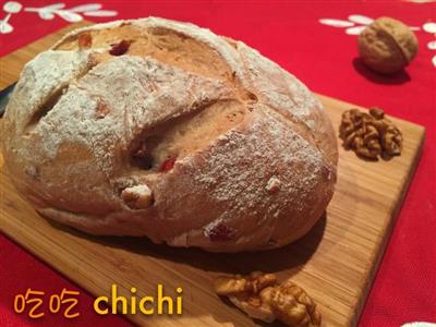 Cranberry and walnut bread