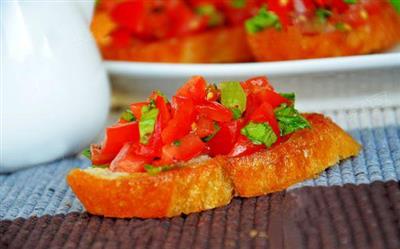 Tomate ensalada de pan