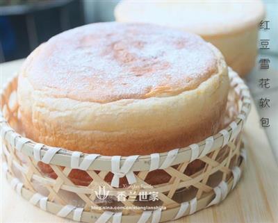 Shan Shan family - Red bean snowflake soft bags like cake-like bread