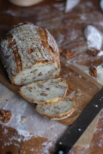 Healthy and delicious fruit bread