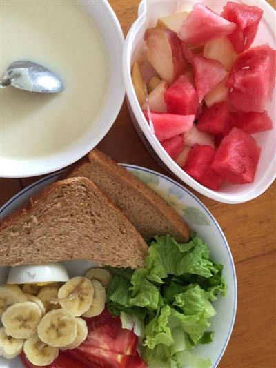 Salud sin aceite desayuno