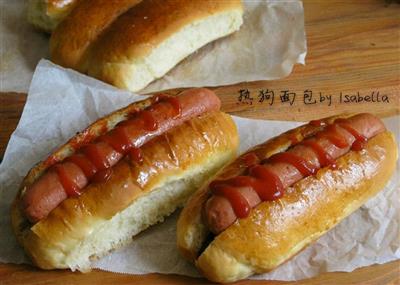 Hot dog panecillo