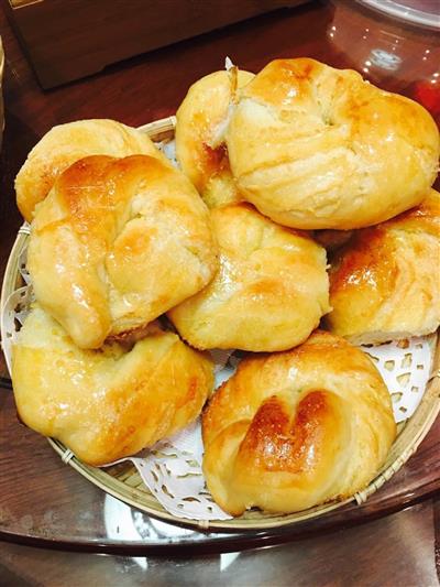 Milk and coconut bread