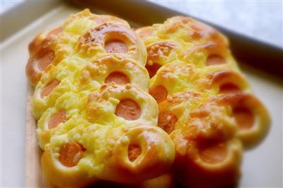 Ham and cheese bread