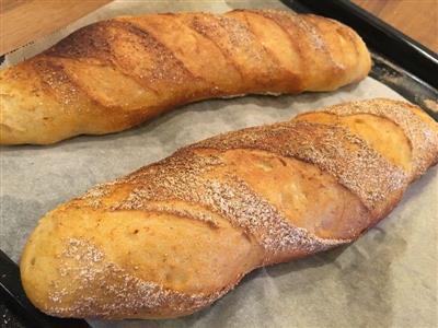 Handmade French bread