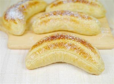 Súper Q de suave banano dulce falso pan de banana