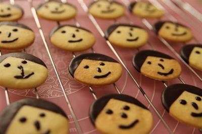 Dollhead cookies