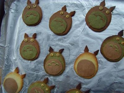 Dragon cat cookies